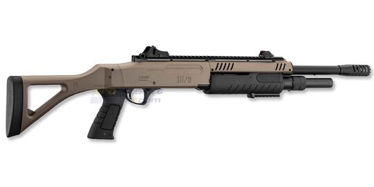 Bo Manufacture Fabarm STF/12-18" jousitoiminen haulikko, hiekka