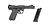 AAP-01 full auto kaasupistooli, musta