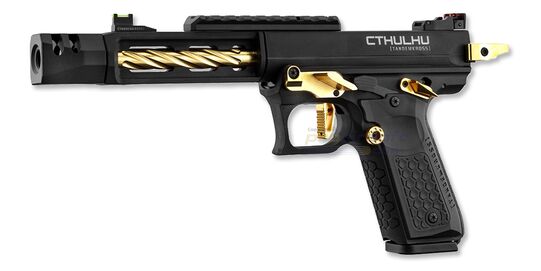 Lancer Tactical AAP-01 CTHULHU GBB, Semi/Auto, Gold