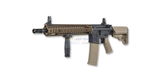 Specna Arms Daniel Defence Mk18 P26 Prime HAL ETU Chaos Bronze, hiekka