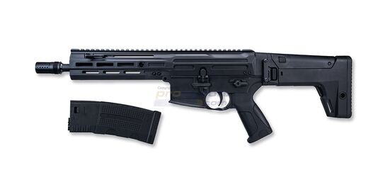 ASG FLCN 5.56 M95 sähköase – MOSFET, ETU, M-LOK Sportline - Moderni AR-tyylinen airsoft sähköase sivulta