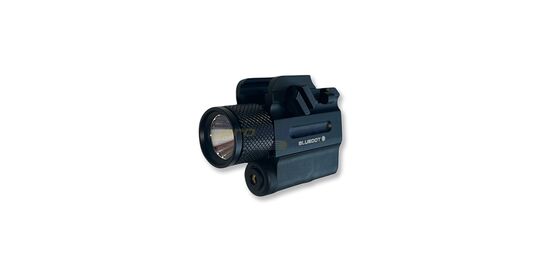 Bluedot Strobe laser/lamppu combo 600lm