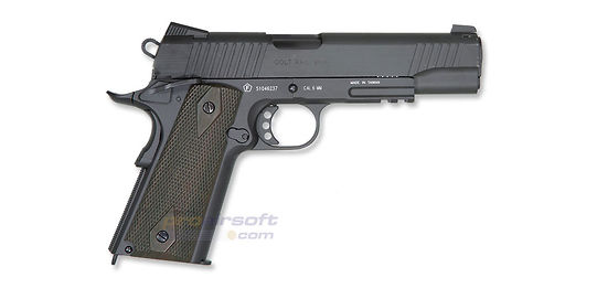 Cybergun Colt M1911 Rail CO2 blowback metalli