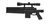 TD440-D Sniper Rifle with Scope and Bipod