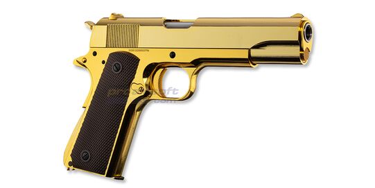 Colt M1911 Government GBB, Gold