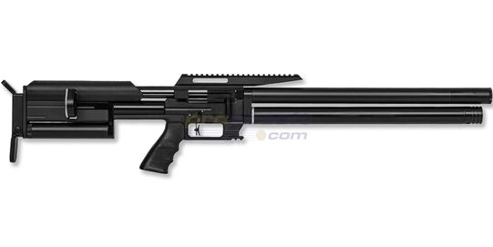 Snowpeak MAX 1 PCP ilmakivääri 6.35mm - Snowpeak MAX 1 PCP ilmakivääri 6.35mm, musta bullpup-rakenne ja säädettävä tukki