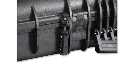 Rantech Plastic Gun Case 125x29x13cm, Black