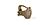 ASG Metal Mesh Half Mask With Cheek Pads Tan