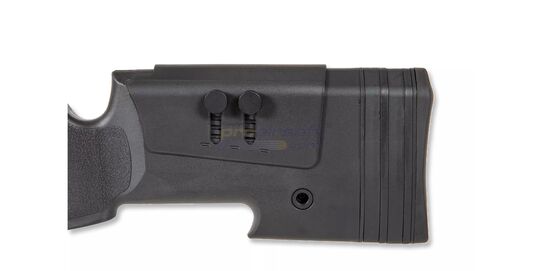 Specna Arms SA-S02 Core tarkkuuskivääri, musta - Säädettävä poskipakka ja kuminen perälevy alhaalla