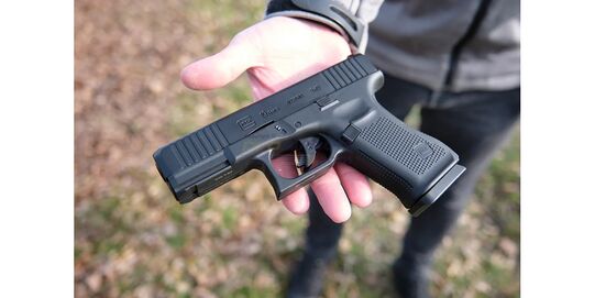 Umarex Glock 19 Gen5 6mm CO2 - Automatic trigger safety on the Umarex Glock 19 Gen5 CO₂ airsoft pistol