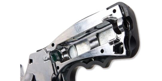 Umarex Smith & Wesson 629 Classic 5" 6mm CO2 Revolver - Rubberized grip with integrated CO₂ tool