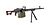 A&K PKM machinegun metal & wood version