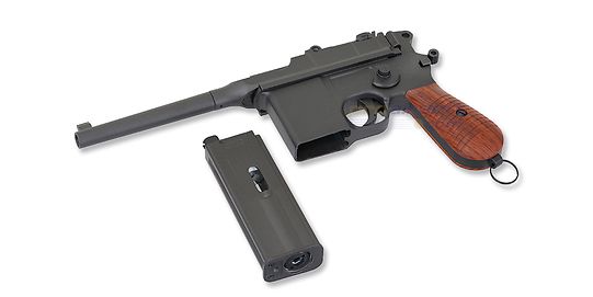 Mauser C96 CO2 pistooli, metalli
