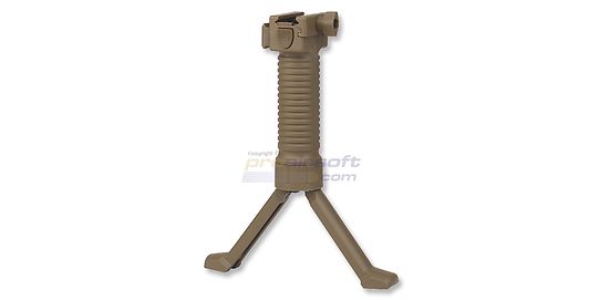 Diablo Handgrip With Bipod, Tan
