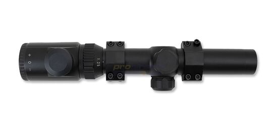 Swiss Arms kiikaritähtäin 1.25-6x26E ilma-aseisiin (11mm kiskoon)