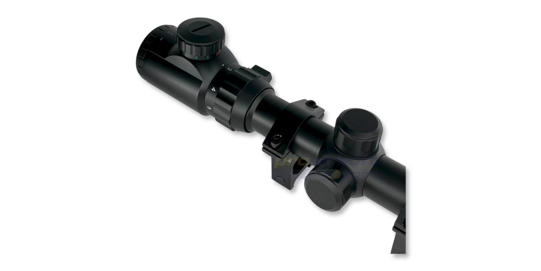 Bluedot 3–9x40EG Riflescope with Illuminated Reticle