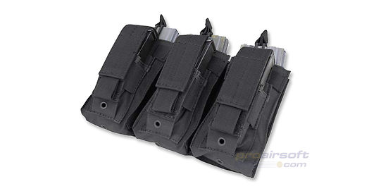 Condor kenguru tripla tasku (M4+pistooli), musta