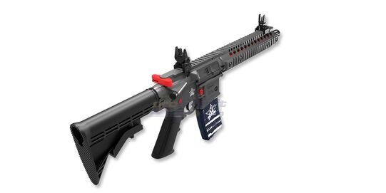 Crosman M4 R1 Fallen Patriot 4.5mm blowback sarjatuli, musta