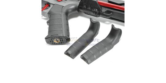 King Arms PDW 9mm SBR Long sähköase, harmaa/punainen