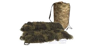 Mil-Tec Ghillie naamiointipeite, woodland