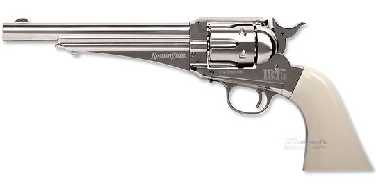 Crosman Remington Model 1875 4.5mm CO2 Silver