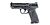 Umarex T4E Smith&Wesson M&P9 .43 pistooli, musta