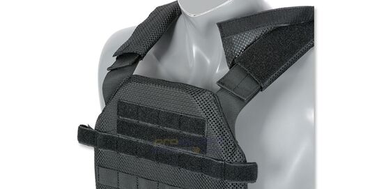 Hengittävät kevyet verkkoliivit, musta