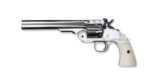 ASG Schofield 6" CO2 revolveri, hopea