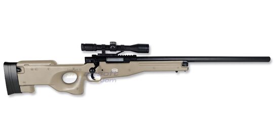 Cybergun Mauser SR tarkkuuskivääri, hiekka
