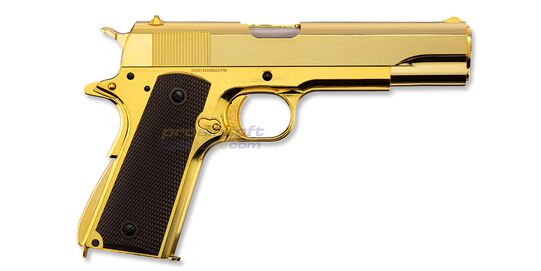 Colt M1911 Government GBB, Gold