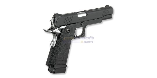 Marui Hi-Capa 5.1 D.O.R. blowback kaasupistooli, musta