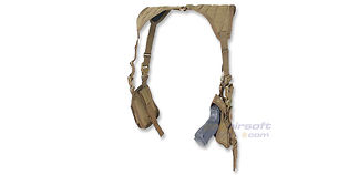 Condor Vertical Shoulder Holster Tan