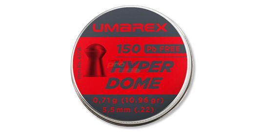 Umarex Hyperdome lyijytön luoti 5.5mm 150kpl