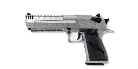 Cybergun Desert Eagle L6 GBB, Full Metal, Silver With Tiger Stripes