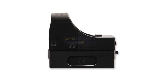 Lancer Tactical Reflex Mini Red Dot Sight – Ultra Compact Airsoft Optic - Lancer Tactical Reflex Mini red dot sight with protective cap