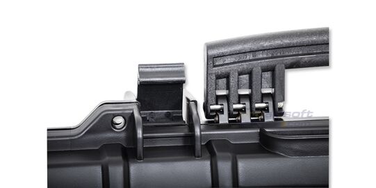 Rantech Plastic Gun Case 109x41x16cm, Black