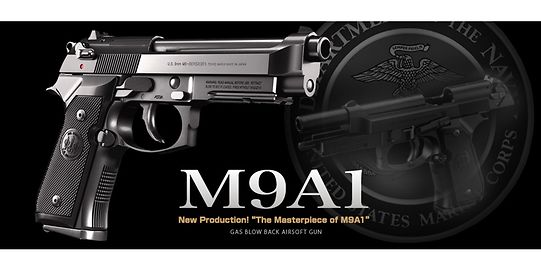 Marui M9A1 blowback kaasupistooli