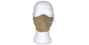 Mil-Tec Neoprene Mask Black&Tan