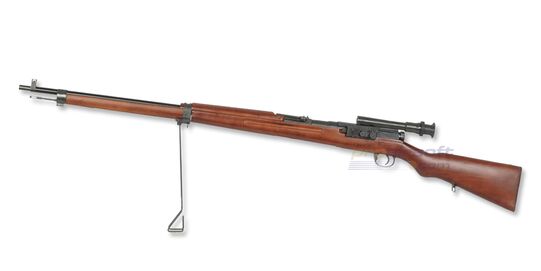 Arisaka Type 97 Spring Rifle, Scope, Full Metal and Wood