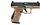 Umarex T4E Walther PPQ M2 .43 pistooli, dualtone