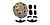Diablo Fast Helmet with Lens, Multicam