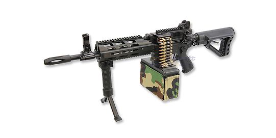 G&G CM16 LMG konekivääri (Mosfet), musta