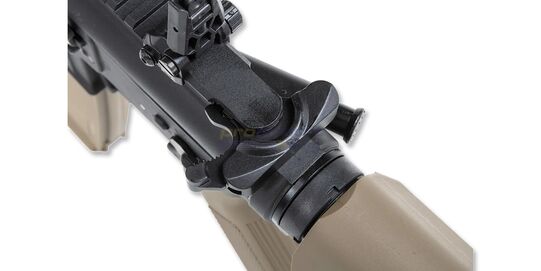 Specna Arms SA-F13 FLEX Gate X-ASR Gen2, hiekka - Lähikuva latauskahvasta