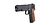 Cybergun Auto Ordnance 1911 Fly Girls kaasupistooli, metalli