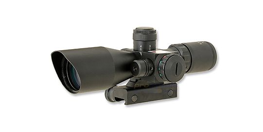 Kiikaritähtäin laserilla 2.5-10x40, valaistu