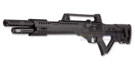 Hatsan Invader PCP ilmakivääri 6.35mm, musta