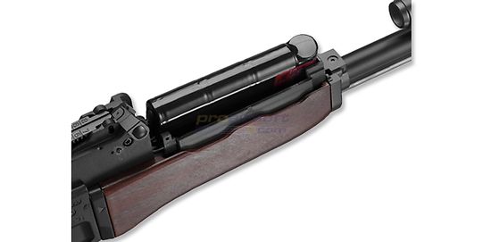 Marui Next-Gen AK47 Type 3 NGRS Blowback AEG – Full Metal Classic - AK47 Type 3 battery compartment in the front handguard