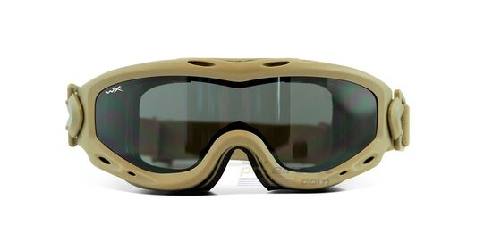 Wiley X Spear Dual Lens Clear/Grey/Light Rust, Tan Frame