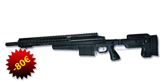 ASG AI Mk13 Compact kivääri, musta