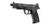 Umarex Smith & Wesson M&P9L Performance Center 4.5mm ilmapistooli (CO₂, Blowback) - Umarex M&P9L ilmapistooli etuviistosta, portattu luisti ja metalliset yksityiskohdat.